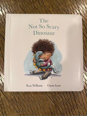 Jellycat The Not So Scary Dinosaur Board Book Ross Williams Gavin Scott BK4NSSD